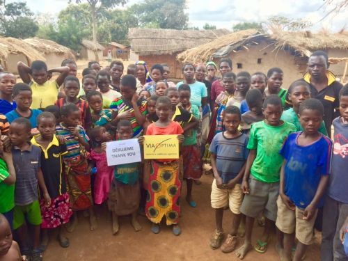 VIA OPTIMA podpořila charitativní projekty letošní srpnové mise v MALAWI